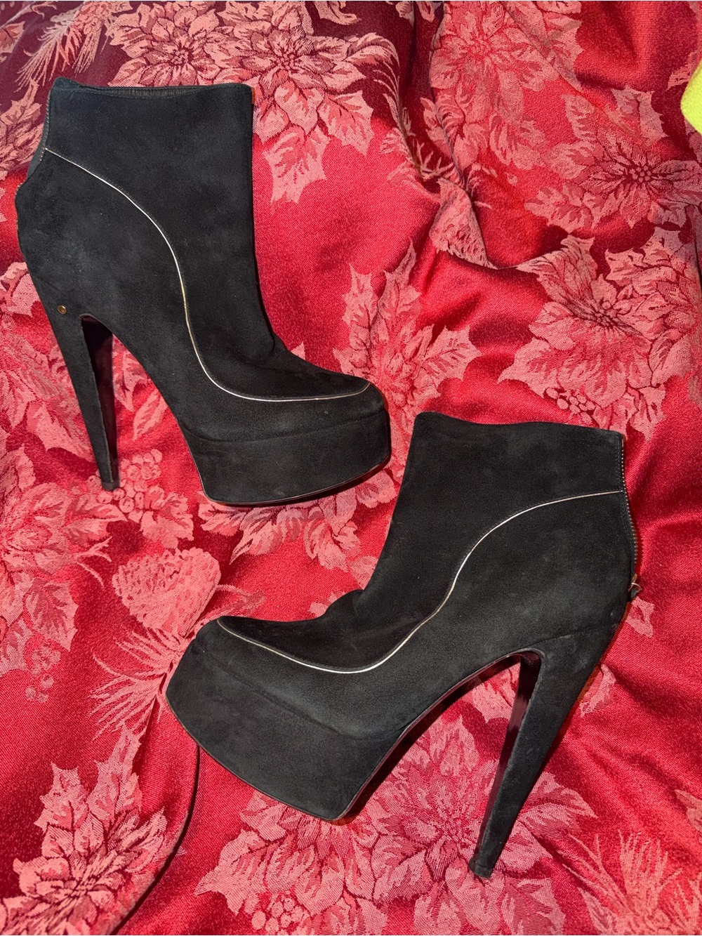 Laurence Dacade Suede Heeled Booties